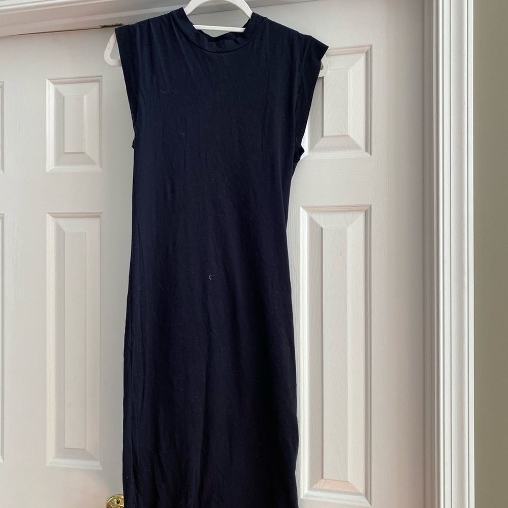 Black T-shirt dress cc California